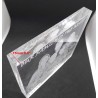 Bloque Placa de metacrilato transparente grabado láser personalizado cuadrada