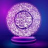 Lámparas religión Islam Corán LED personalizadas en láser